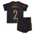 Cheap Germany Antonio Rudiger #2 Away Football Kit Children World Cup 2022 Short Sleeve (+ pants)